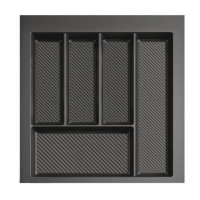Пенал для посуду MAX 500 (390-450x422-490) - графіт 2,0 mm,Rejs