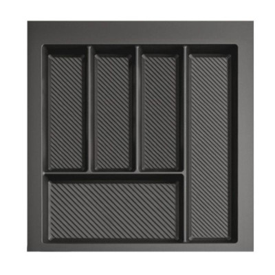 Пенал для посуды MAX 500 (390-450x422-490) - 2,0 mm графит,Rejs