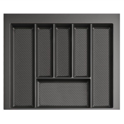 Пенал для посуды MAX 600 (490-550x422-490) - 2,0 mm графит,Rejs