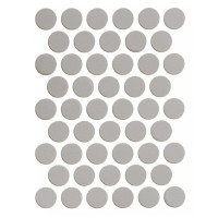 Конфирмат заглушка самоклейка WEISS  смкл. 201 Pebble grey (Сіра галька)