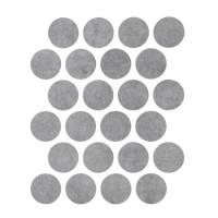 Заглушка минификса самоклейка WEISS Light Grey Conrete 186