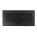 GTV Встраиваемая розетка прямоугольная Черная (2розетки+1USB+1TypeC) Schuko