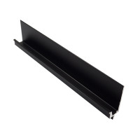 Ручка профильная  Linken System Piano, 3м, черный матовый