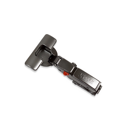 Завіса LinkenSystem A Soft close PRO - Black 3D (св. хід) 1/2, лінійна лапка