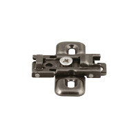 Лапка Hafele METALLA SM 540 крестовая H=0мм, ЧЕРНАЯ