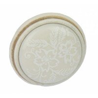 Ручка кнопка Giusti РГ 518 винтажное золото/керамика (P77.01.F3.T5G)