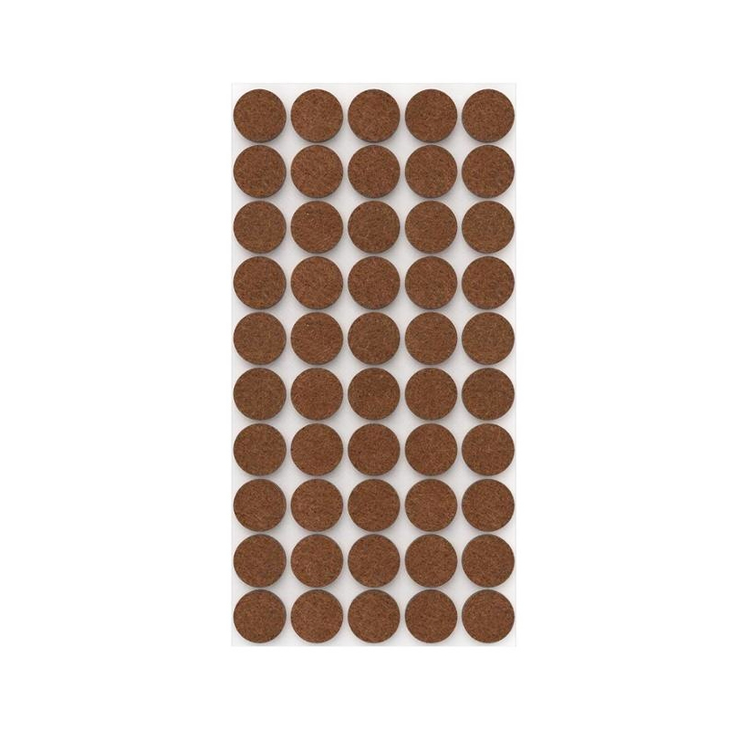 Самоклейка фетровая D=2,0 (50шт/лист) для мягкой мебели