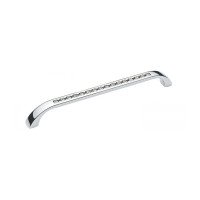 Ручка скоба Ozkardesler TASLI ROMA-160 хром/камни