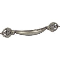 Ручка скоба Giusti РГ 120-96 старе срібло (WMN538.096.0015)