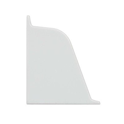Бортик LuxeForm 118 заглушка серая левая (98102)