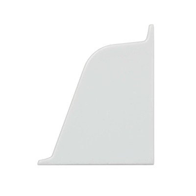 Бортик LuxeForm 118 заглушка серая правая (98102)