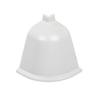 Бортик LuxeForm 118 наружный серый угол 024 (98102)