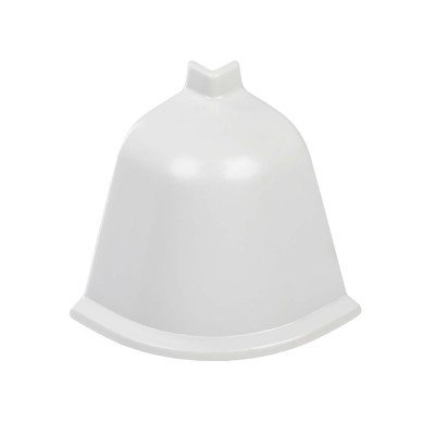 Бортик LuxeForm 118 наружный серый угол 024 (98102)
