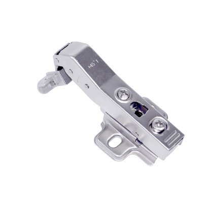 Петля Для алюминиевого профиля Угловая 45° с доводчиком, с лапкой H=2 Soft Close, LinkenSystem