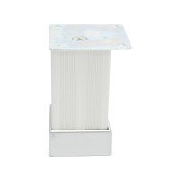 Ножка регулируемая Kare Gizgili 4*4*8см Матовый Хром
