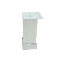 Ніжка регульована Kare Gizgili 4*4*10см Матовий Хром