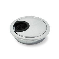 Заглушка электропроводки хром D=60 GTV (Китай)