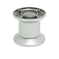 Ножка DG 594 Фавори - 7*8 см Матовый Хром Т - до 75 кг