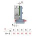Петля Для стекла Накладная 92° с лапкой H=2 LinkenSystem