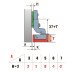 Петля Внутренняя 110° с лапкой H=2 LinkenSystem