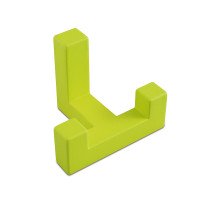 GTV Крючок К2202 двойной  зеленый (Китай)
