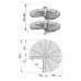 Карусель 3/4 d820 NOVA хром