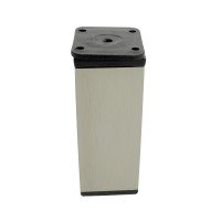 Ножка алюмин. квадрат 40х40 H=100, inox