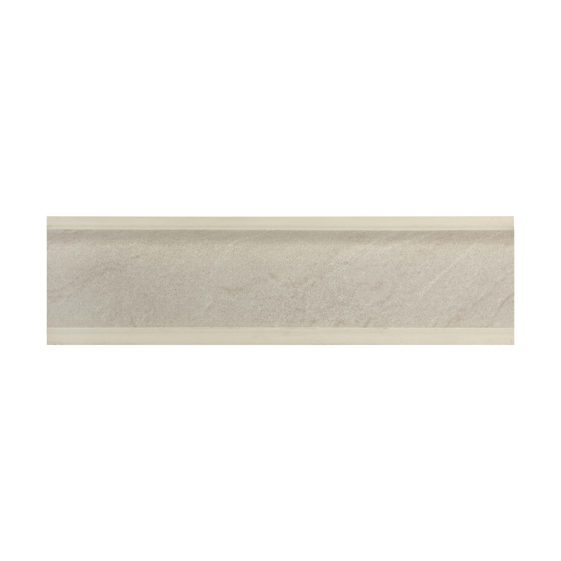 Бортик LuxeForm 118 Белый камень (11509) L=4200