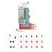 Петля без пружины накладная 110° с лапкой H=0, для TL, LinkenSystem