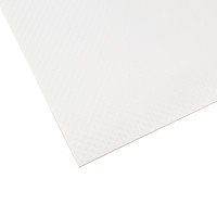 Коврик антискользящий W=480мм, 1.2mm "круг" белый Italiana Ferramenta