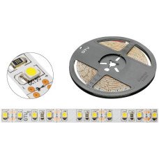 GTV LED - лента без силикона, теплый белый, 120 диодов/м - 9,6 Вт (Китай)