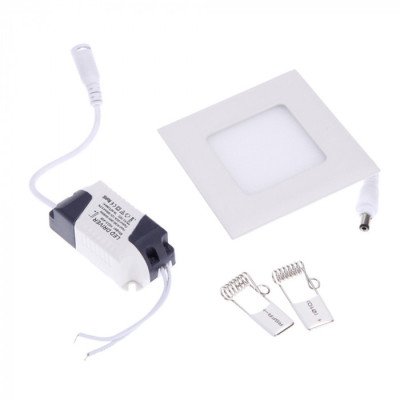 Светильник - Down Light Aluminum квадратный, 3W, 220V