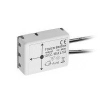 Вимикач безконтактний, під дерев'яні полиці толщ.дo 40mm, 12V 50W 150mm (Китай)