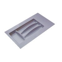 Пенал для посуды серый 300 (281х498х46) Hafele
