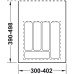 Пенал для посуду сірий 400-450 (402х498х46) Hafele