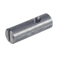 Стяжка бочонок М6, D10х14 мм, Х=8, эксцентричный, сталь, Hafele