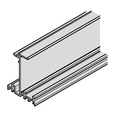 Hafele SLIDO FOLD 70 VF A Шина, верх, серебро L=2500мм