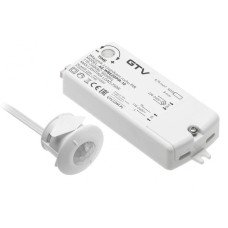 Выключатель с датчиком движения PIR 230Vмакс.250W белый, 2м, GTV (Китай)