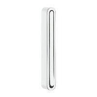 Крючок белый, пласти+металл 160х21, Hafele