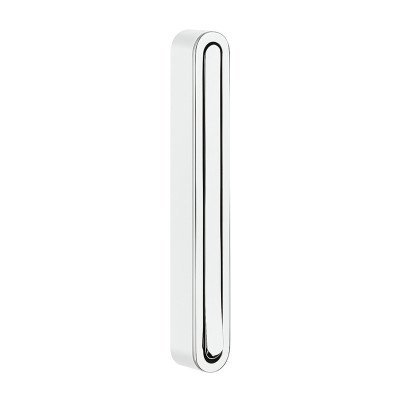 Крючок белый, пласти+металл 160х21, Hafele