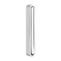 Крючок серебряный, пласти+металл 160х21, Hafele