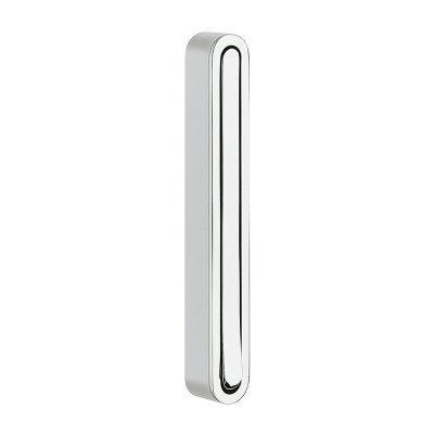 Крючок серебряный, пласти+металл 160х21, Hafele