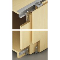 Hafele SLIDO CLASSIC 35 VF S Комплект для 2-х дверей 19-21мм