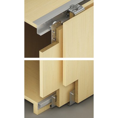 Hafele SLIDO CLASSIC 35 VF S Комплект для 2-х дверей 19-21мм