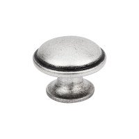 Ручка кнопка Virno Antique 635 античное серебро