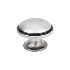 Ручка кнопка Virno Antique 635 античное серебро