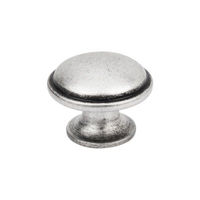 Ручка кнопка Virno Antique 635 античное серебро
