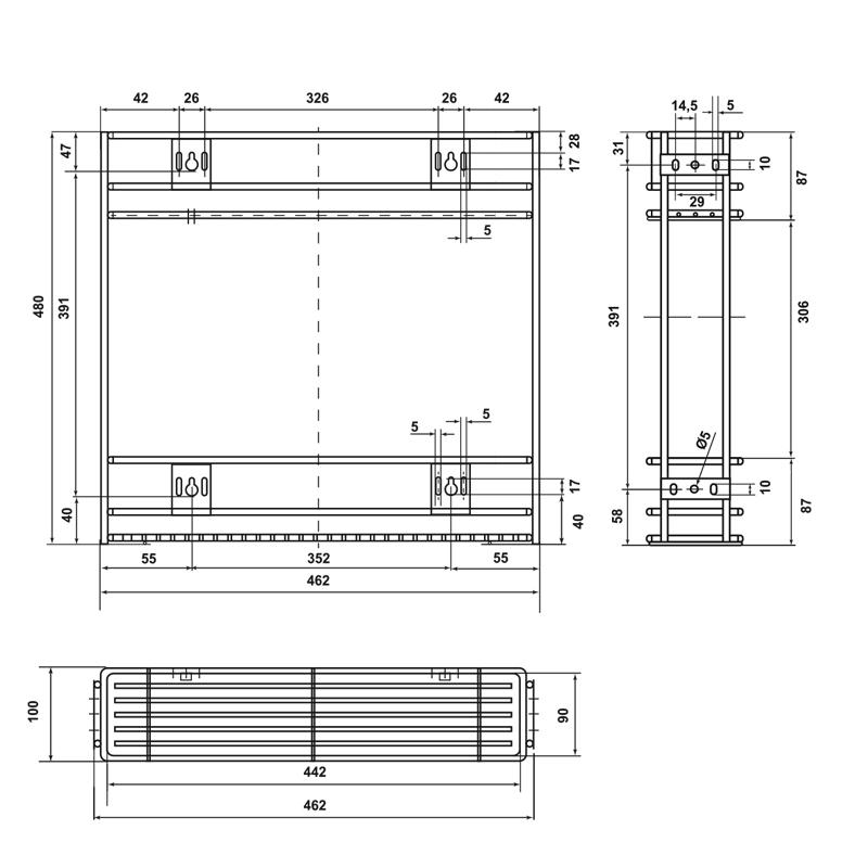 Карго 15 LS хром бік БЕЗ напр (рекоменд. Напр, LS (21059,21506), Link (17748,20518,11832)