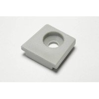 Hafele SLIDO Design 4 IF Шина низ - Кріплення, пластик сірий