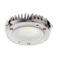 Светильник LED 2025 кругл. 12V / 3,8W алюм., холод. белый, Hafele